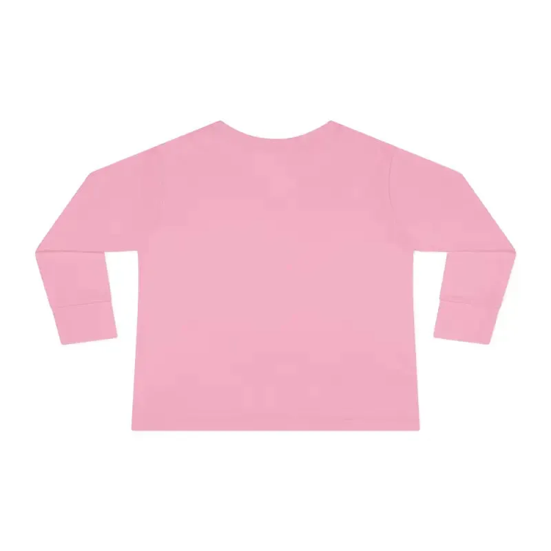 Adorable Cute Dog Sleeping Toddler Long Sleeve Tee