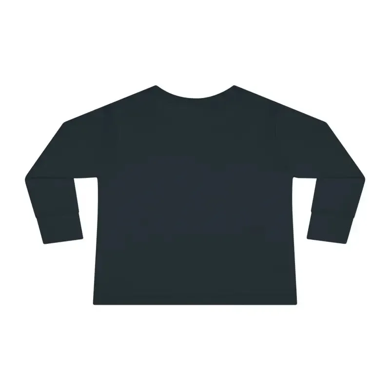 Adorable Cute Dog Sleeping Toddler Long Sleeve Tee