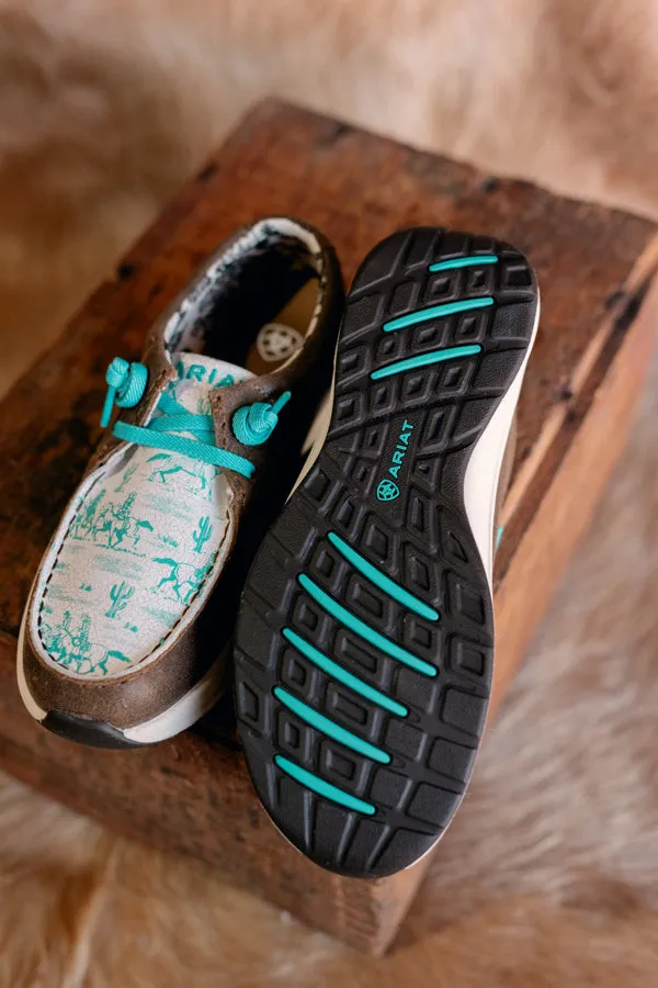 Ariat Buckeye Slip-On Shoe [Honey Bear] ✙ON SALE NOW✙