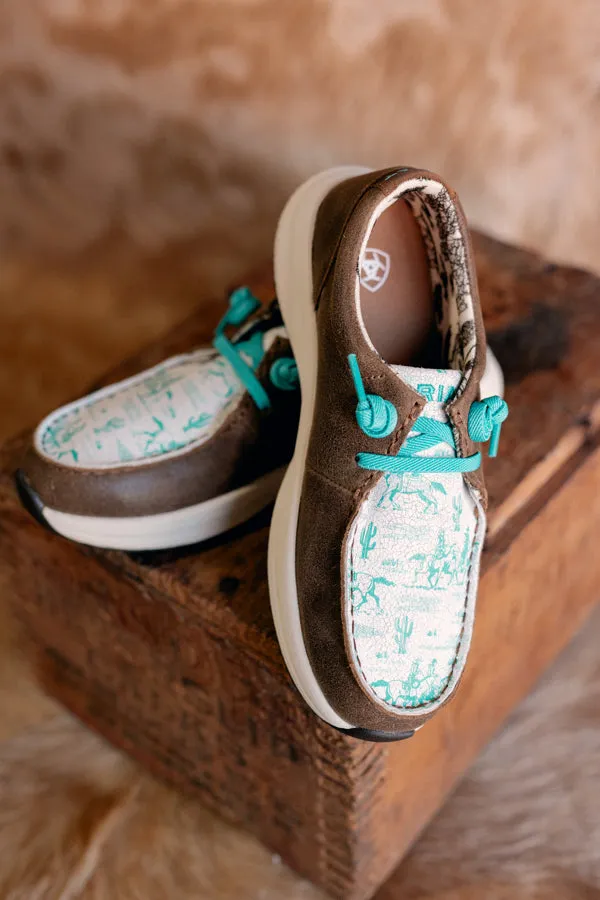Ariat Buckeye Slip-On Shoe [Honey Bear] ✙ON SALE NOW✙