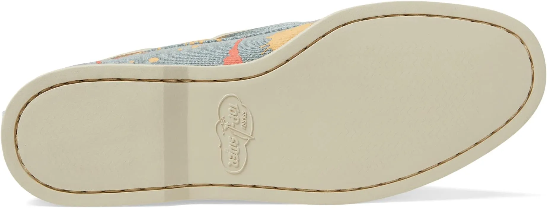Authentic Original 2-Eye Pride Sperry Boat Shoes in Blue Multi