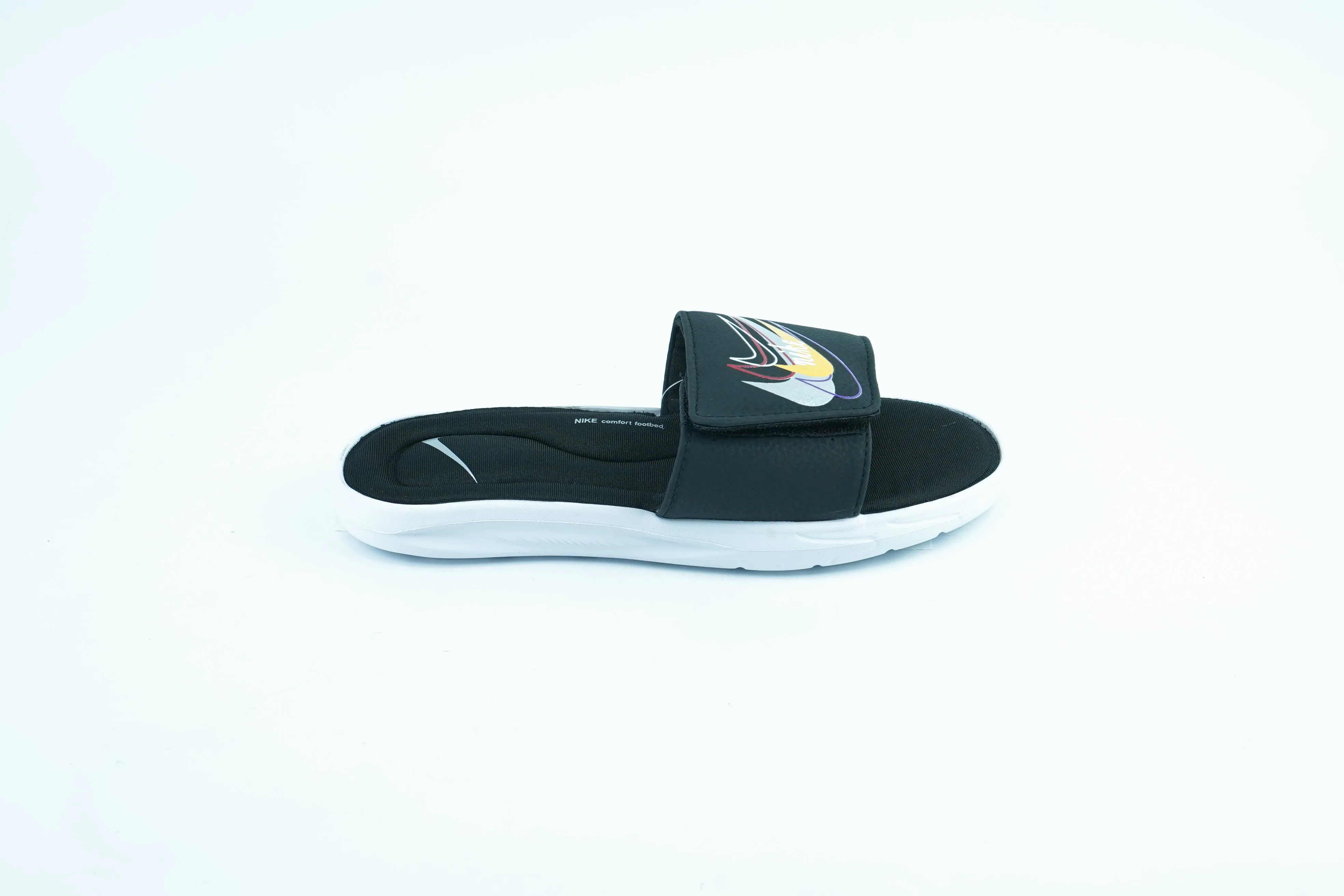 Black Nike Trendy Slippers For Men