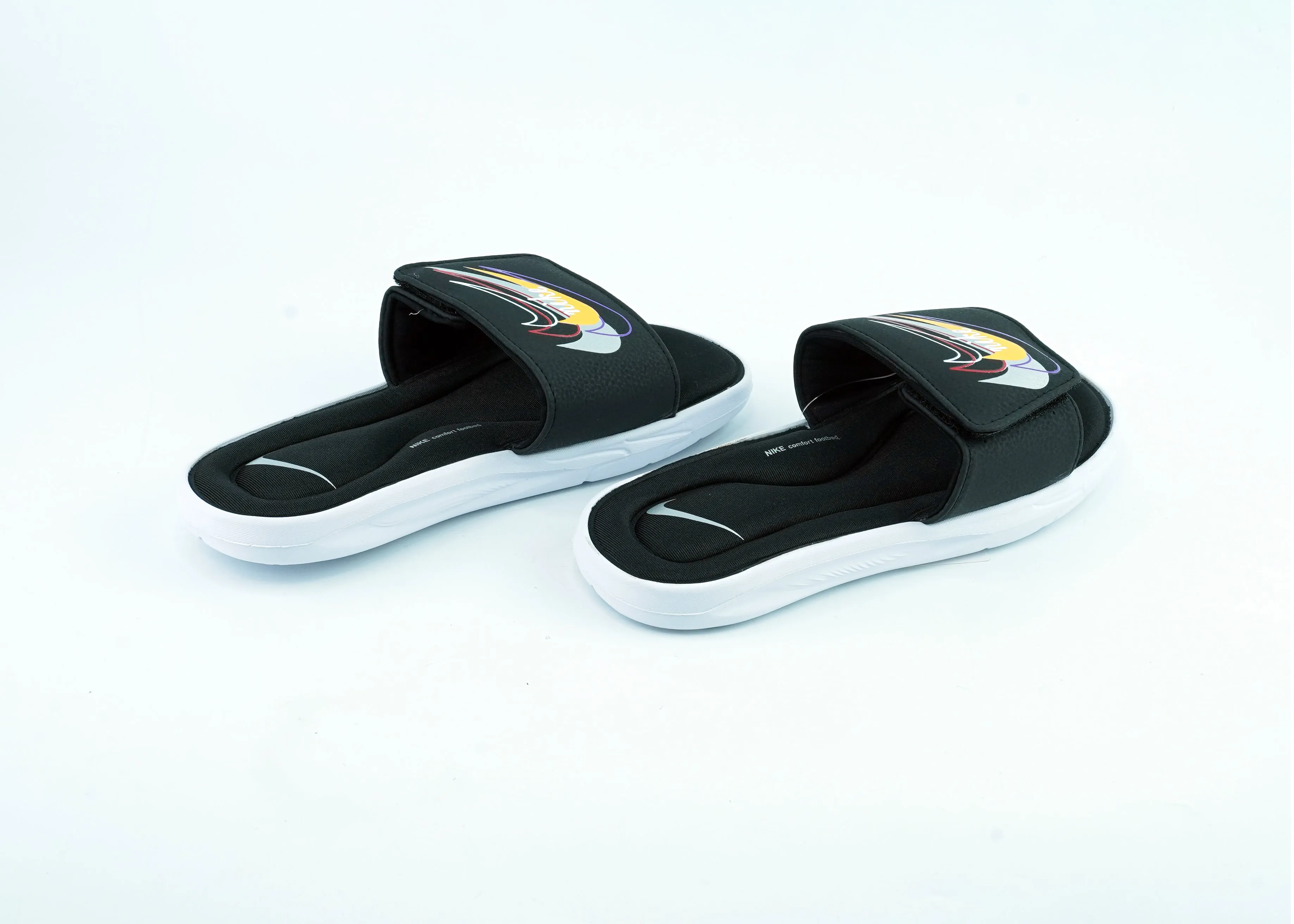Black Nike Trendy Slippers For Men