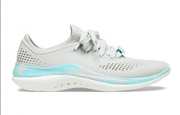 Crocs Unisex Classic LiteRide 360 Marbled Pacer Trainer - White / Multi