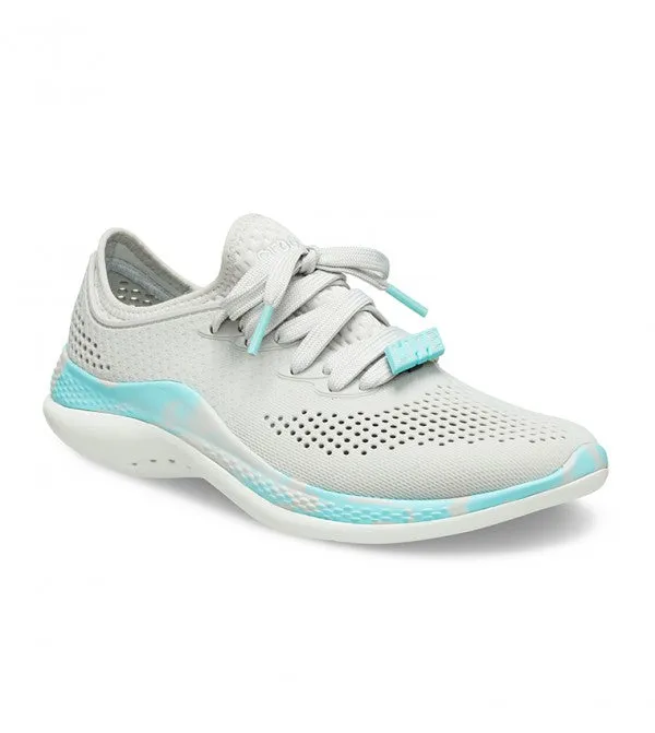 Crocs Unisex Classic LiteRide 360 Marbled Pacer Trainer - White / Multi