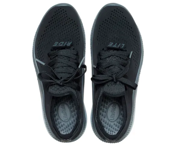 Crocs Unisex Classic LiteRide 360 Pacer Trainer - Black / Slate Grey