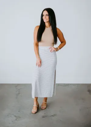 Ellie Stripe Maxi Skirt