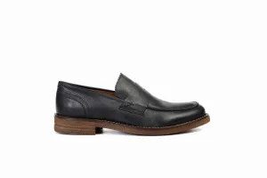 FOOT FEDERATION PENNY LOAFER MENS SHOE BLACK