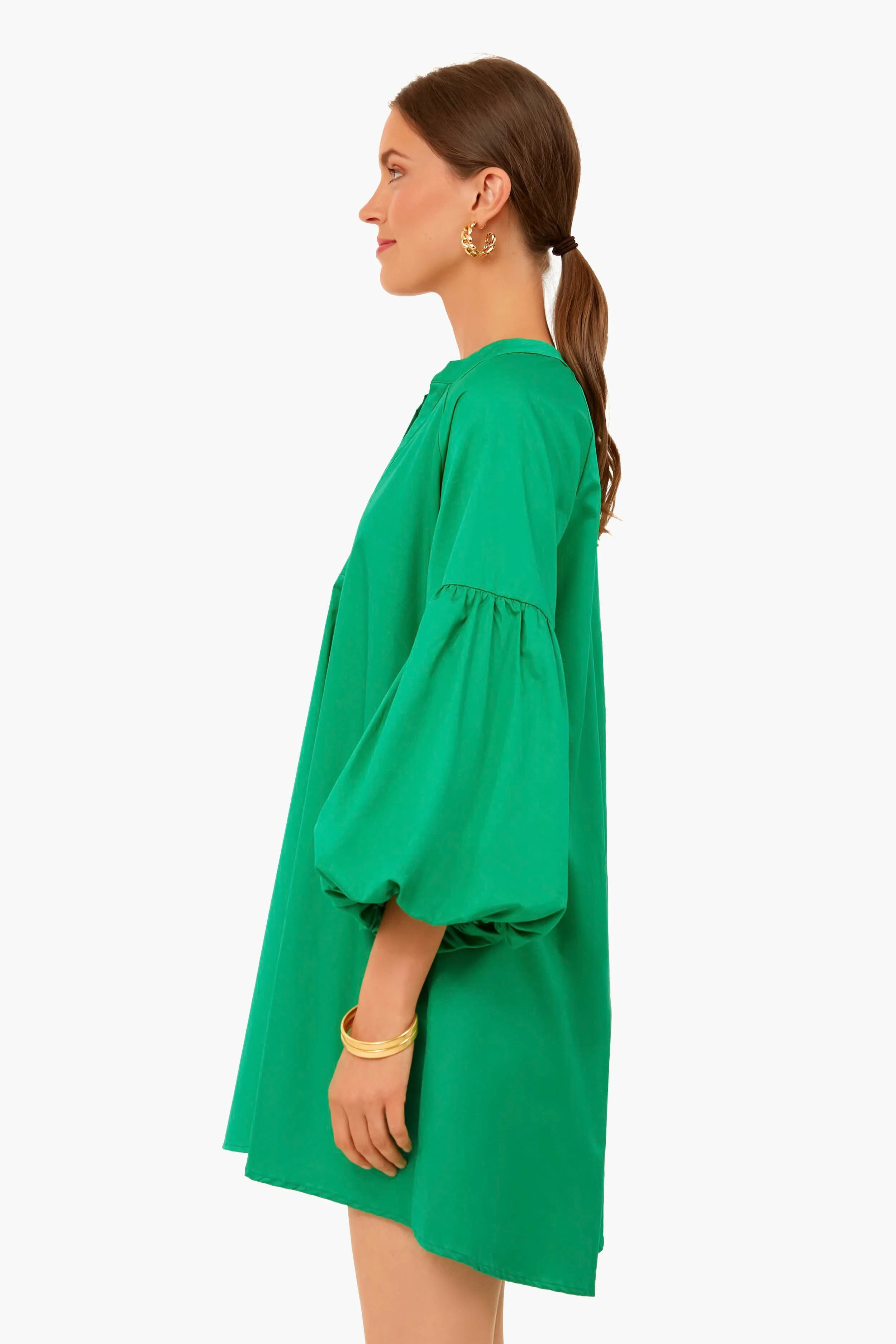 Green Santorini Mini Dress