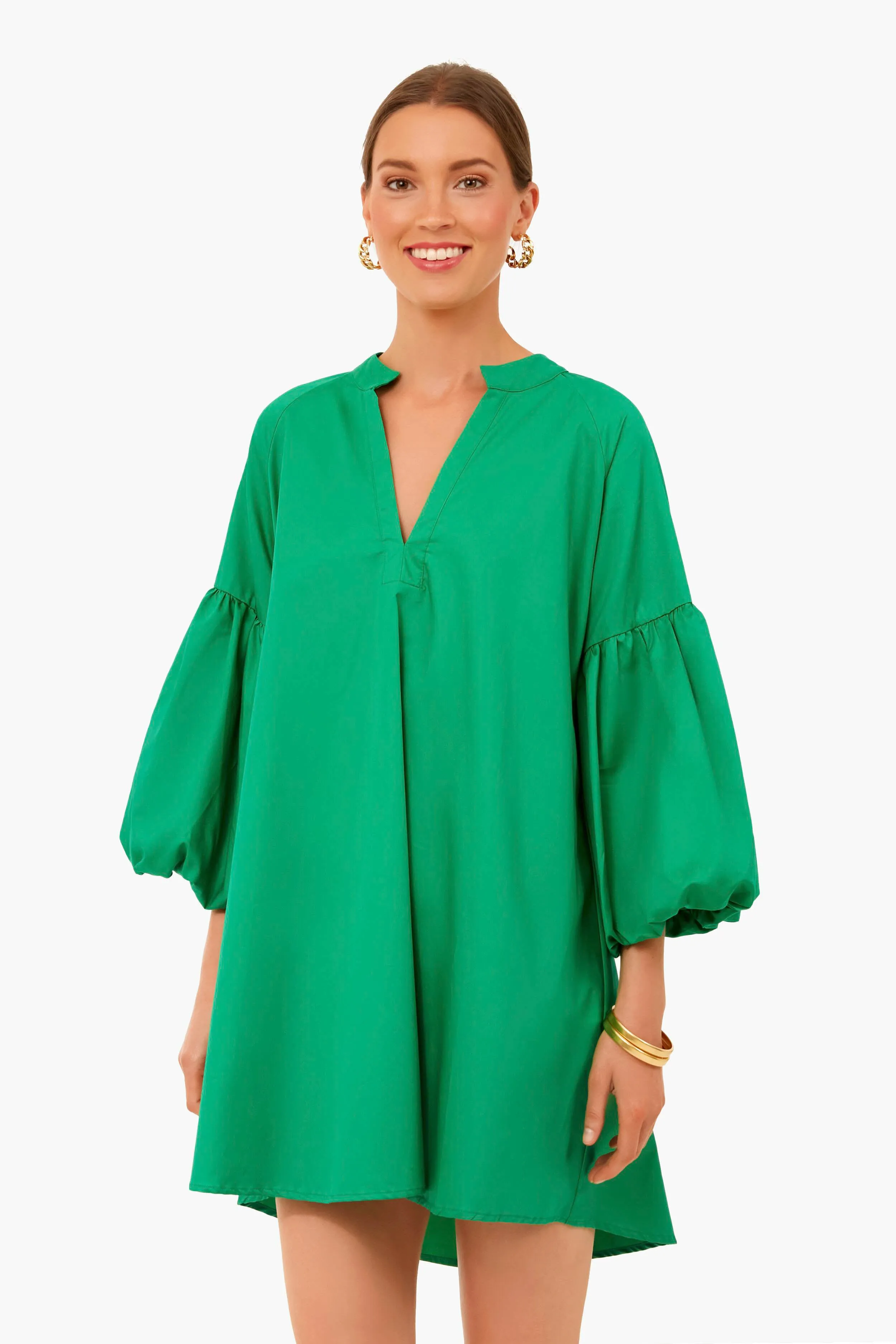 Green Santorini Mini Dress