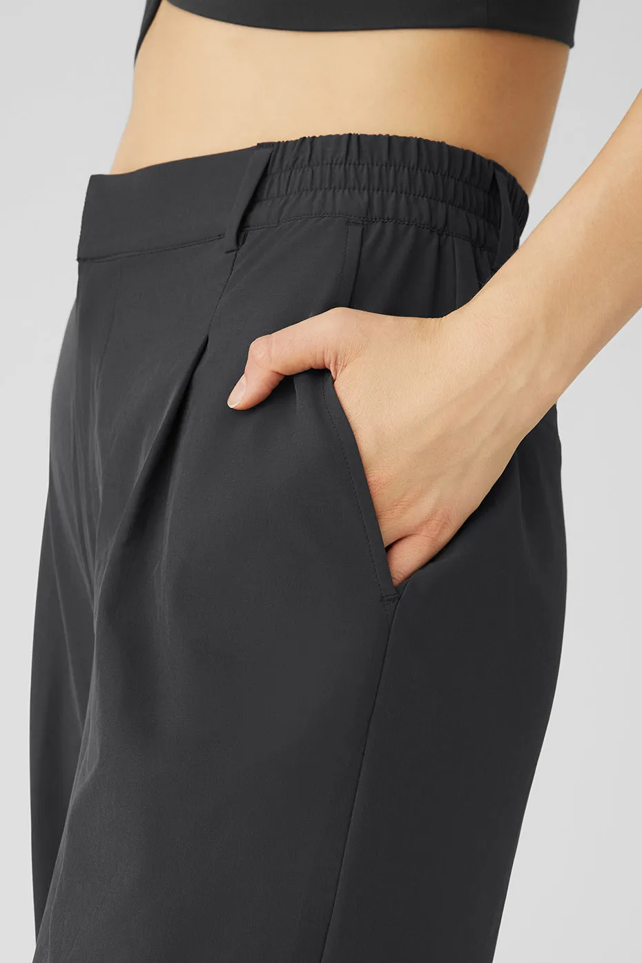 High-Waist Pursuit Trouser - Anthracite