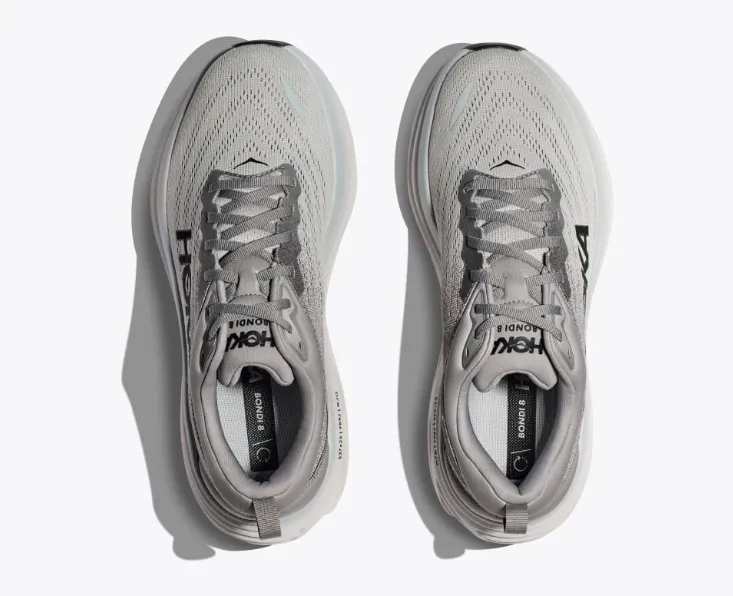 Hoka One One Men's Bondi 8 Sneakers Grey