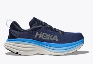 Hoka One One Men's Bondi 8 Sneakers Outer Space / All Aboard