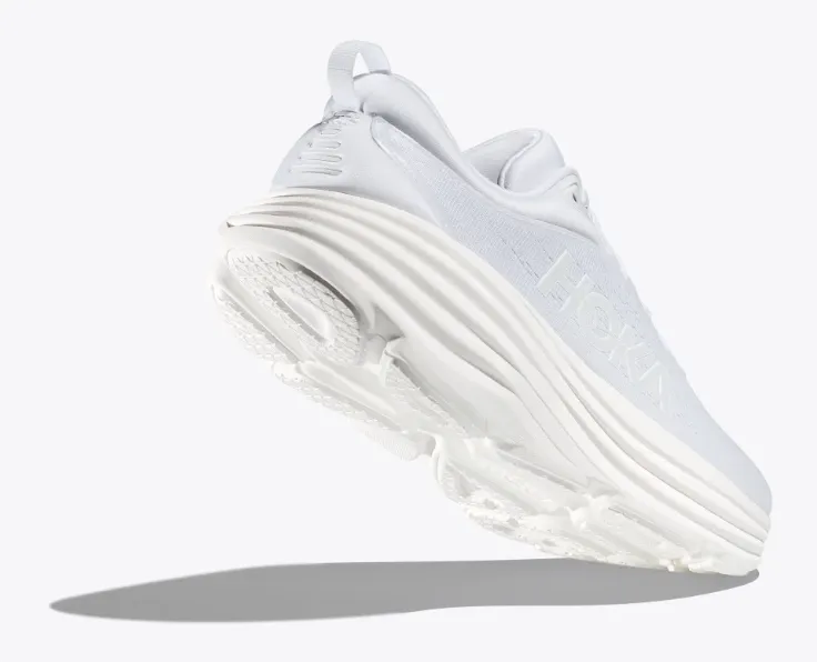 Hoka One One Men's Bondi 8 Sneakers White