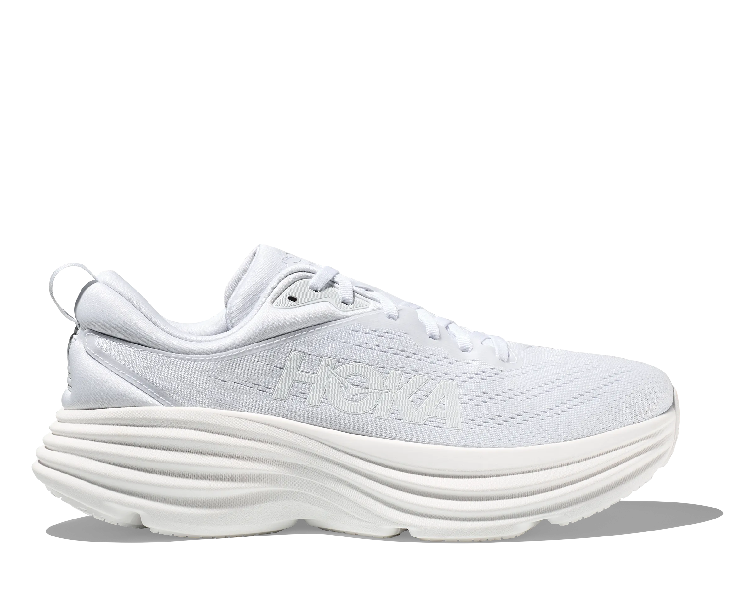 Hoka One One Men's Bondi 8 Sneakers White