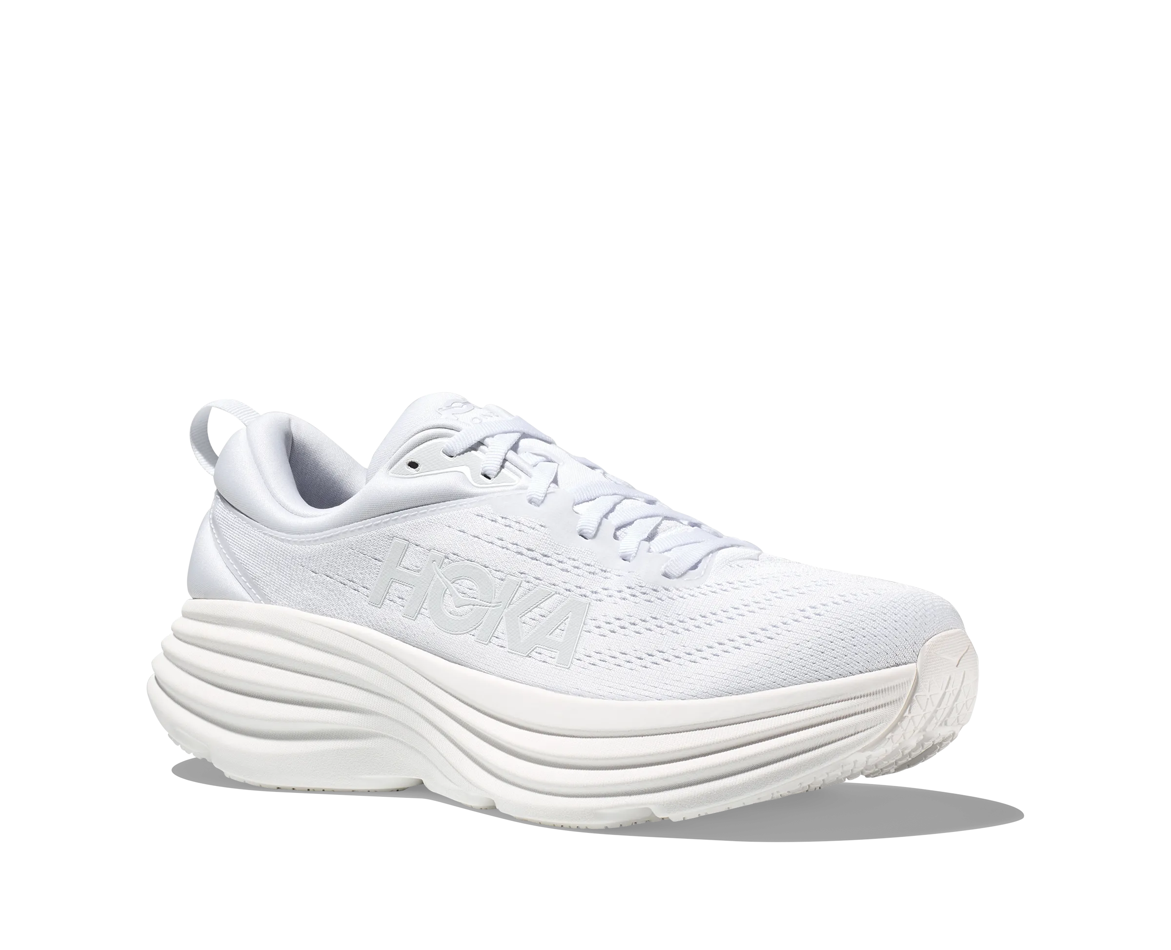 Hoka One One Men's Bondi 8 Sneakers White