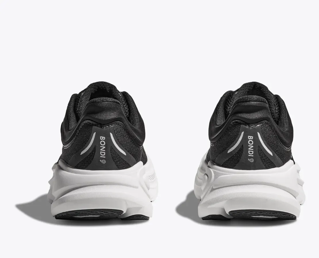 Hoka One One Men's Bondi 9 Sneakers Black / White