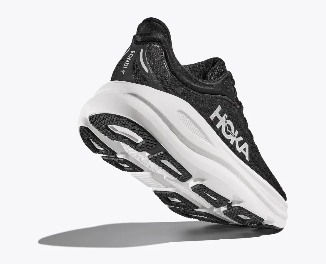 Hoka One One Men's Bondi 9 Sneakers Black / White