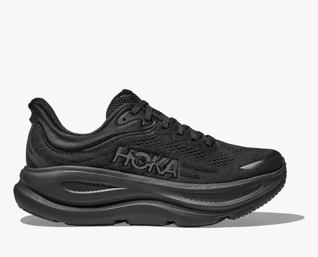 Hoka One One Women's Bondi 9 Sneakers Black/Black