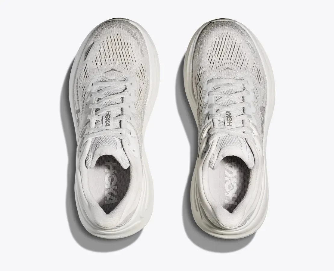 Hoka One One Women's Bondi 9 Sneakers Stardust / Silver