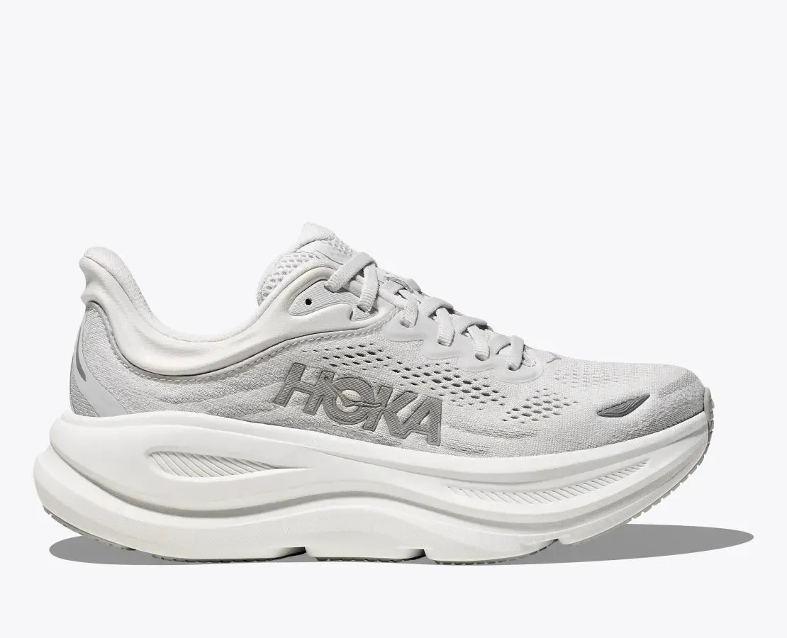 Hoka One One Women's Bondi 9 Sneakers Stardust / Silver
