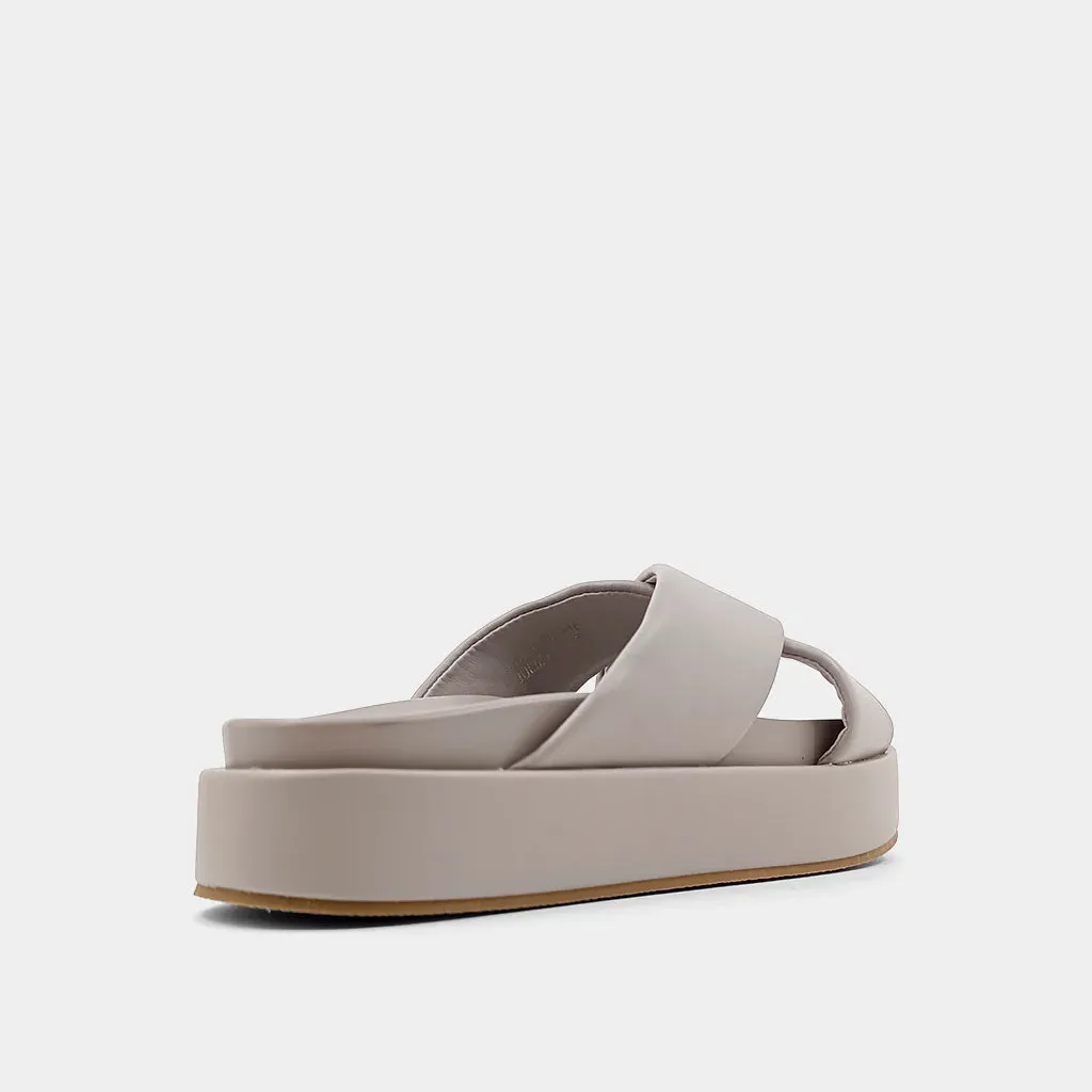 Juliet Sandals- Mink/Grey