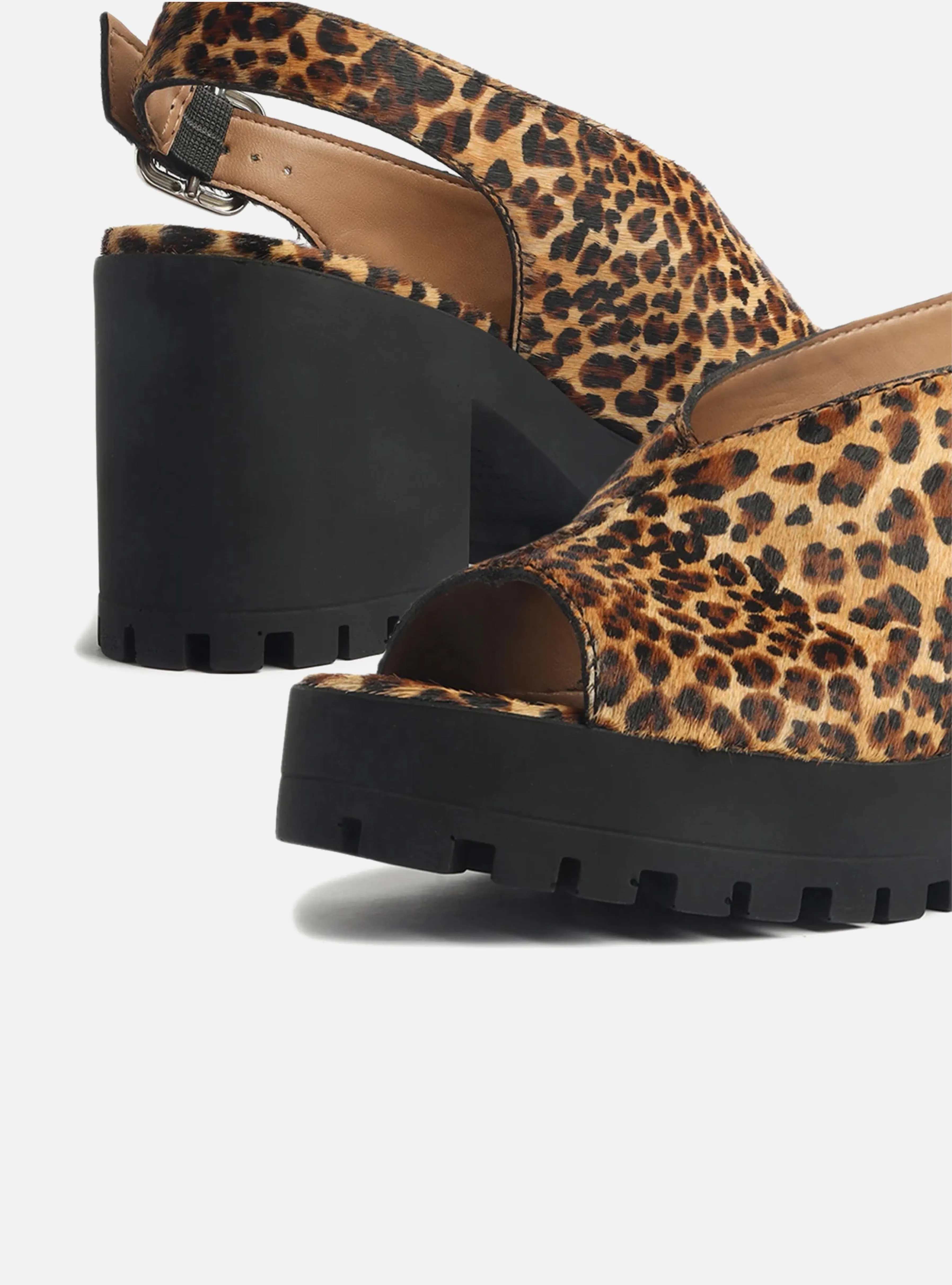 Karen Hair Calf Sandal