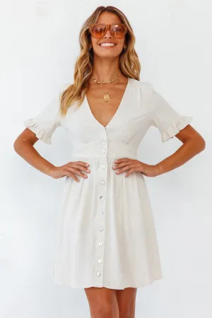 Lemongrass Dress Beige