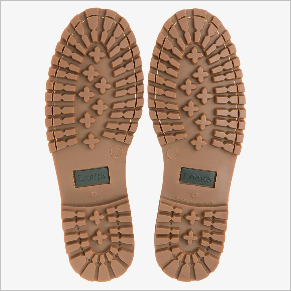 Loake 522 Brown Heavy Deck Shoe@