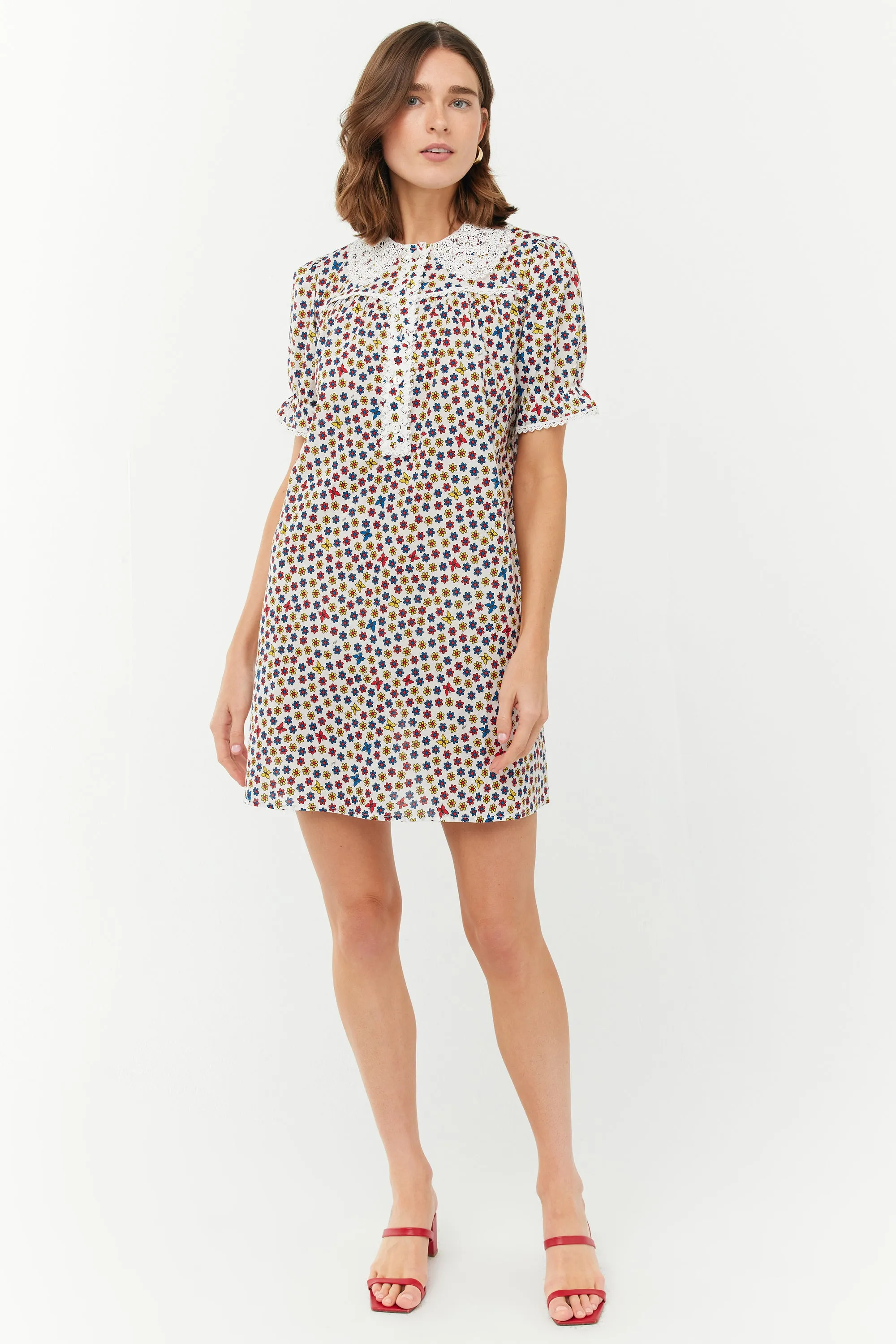Marie Mini Baby Doll Dress