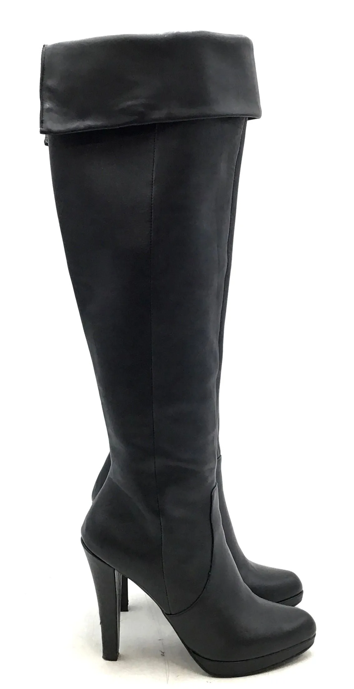 Michael Kors Women's Black Leather Boots - Size 5.5M