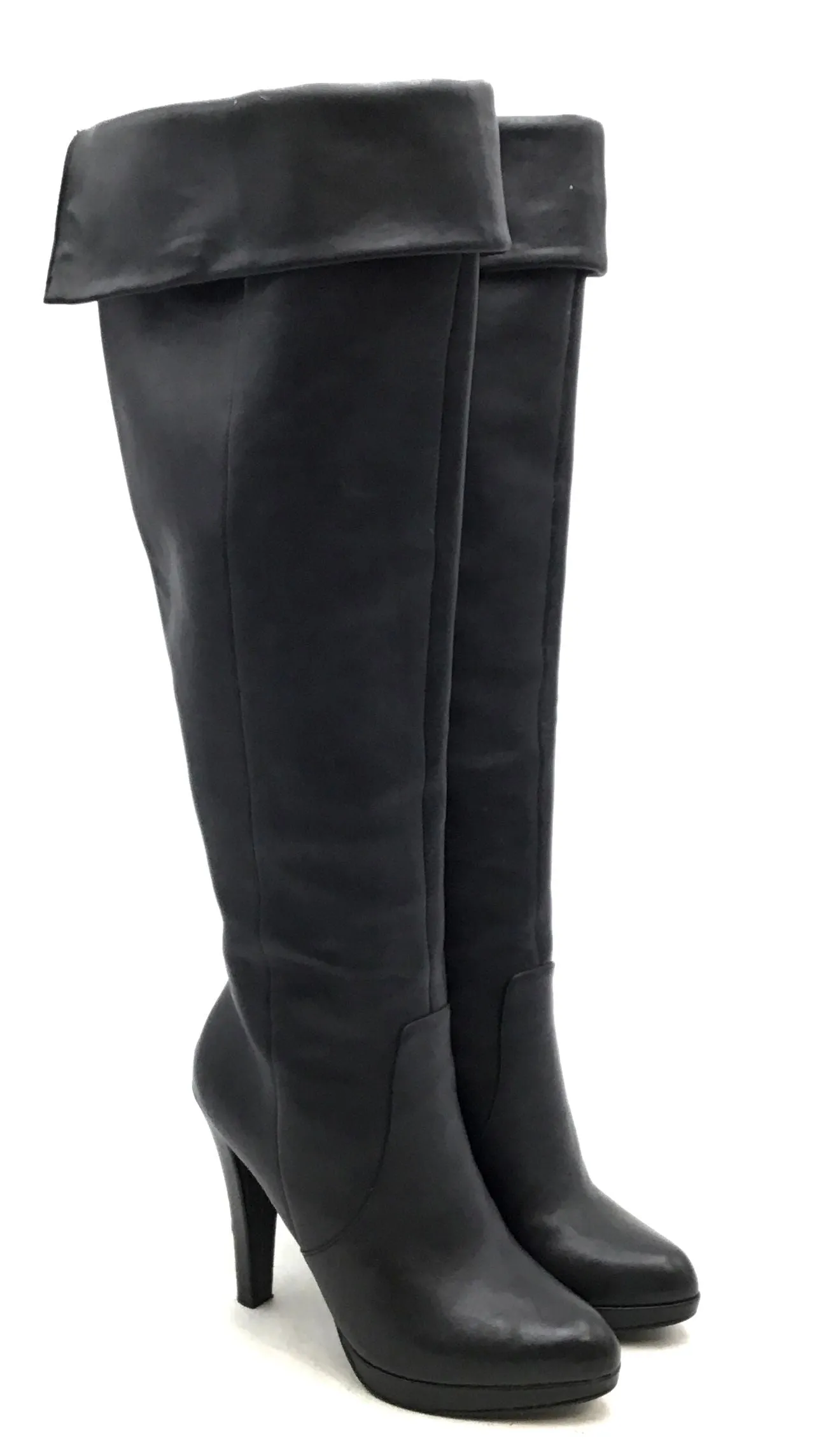 Michael Kors Women's Black Leather Boots - Size 5.5M