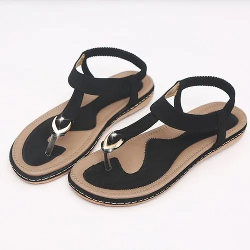 New Women Sandals Flat Heel Summer Casual Flip Flops Single Ladies