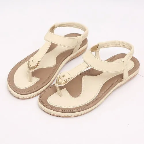 New Women Sandals Flat Heel Summer Casual Flip Flops Single Ladies