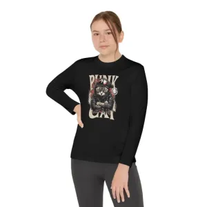 Punk Cat Moisture Wicking Long Sleeve Competitor Tee