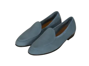 Sagan Classic Loafers in Thunder Blue Asteria Suede