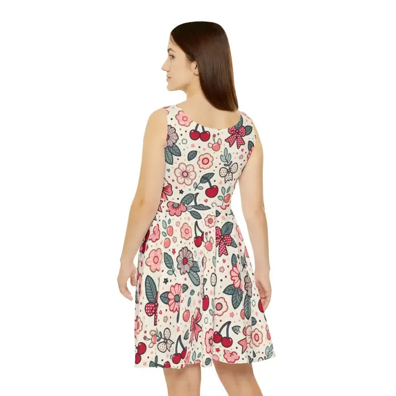 Vibrant Skater Dress for Summer Celebrations