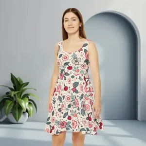 Vibrant Skater Dress for Summer Celebrations