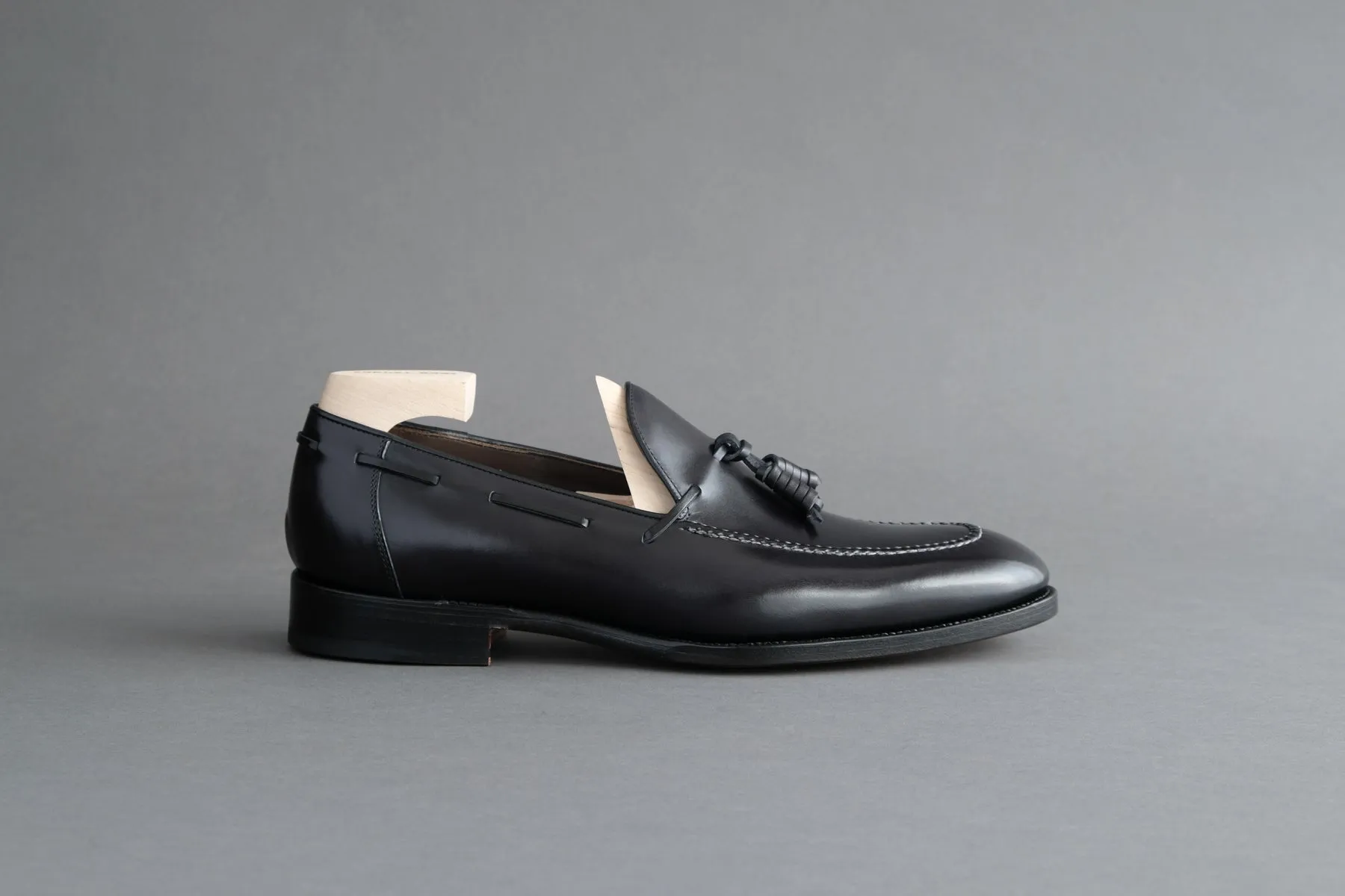 ZeroSixOne.Monroe Tassel Loafers From Bavarian Calf
